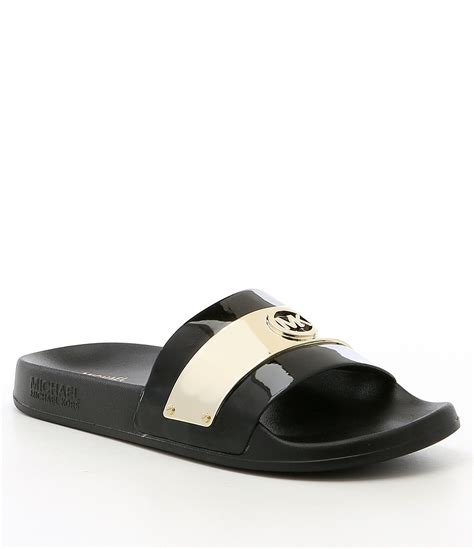michael kors slides dillard's